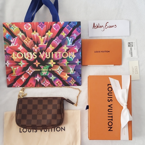 Louis Vuitton Demier Ebene Mini Pouchette - Picture 1 of 7